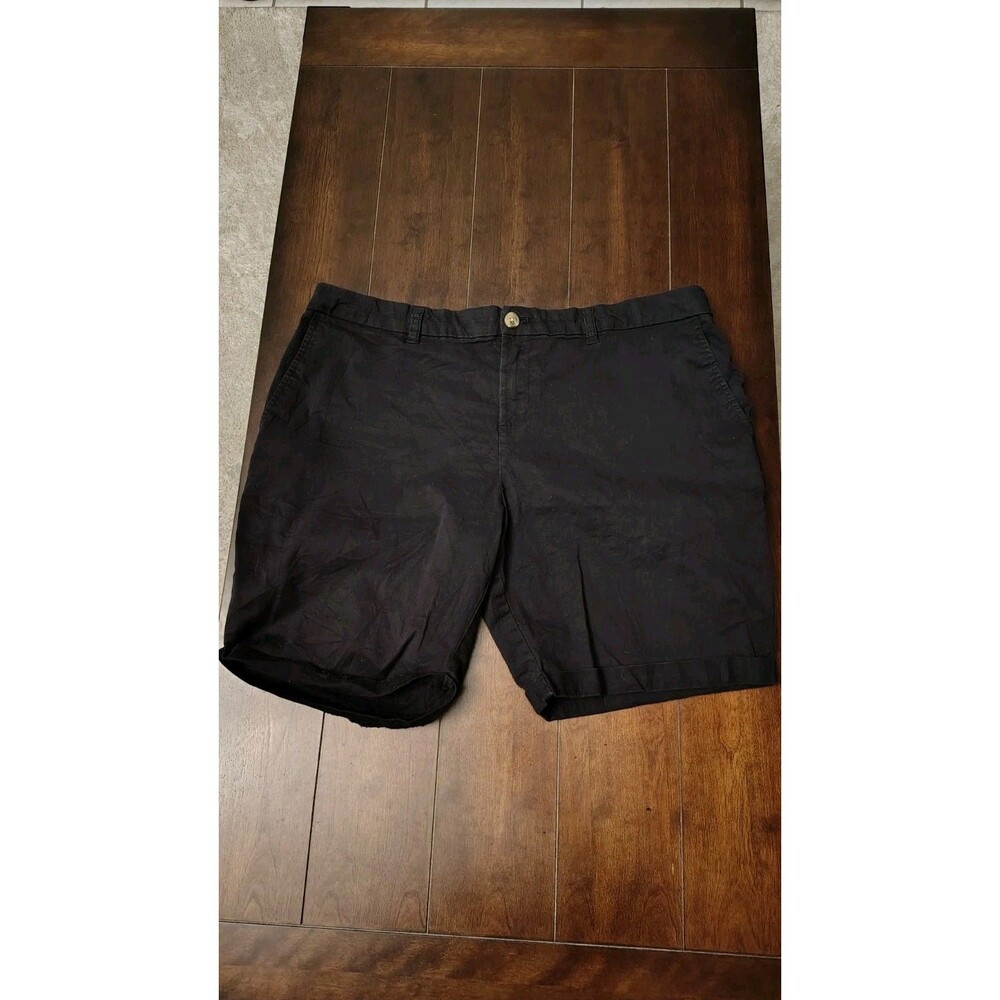 Faded Glory Cargo Shorts Size 14 Black